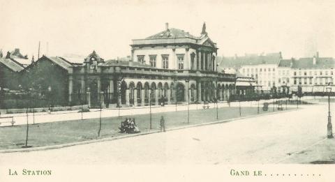 Het oude Gentse Zuidstation
